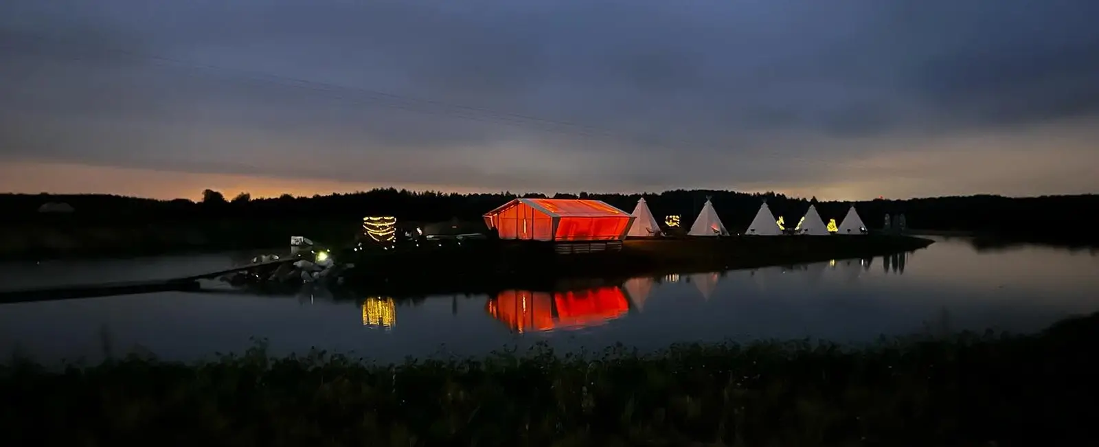 Dawinchi wake park на закате