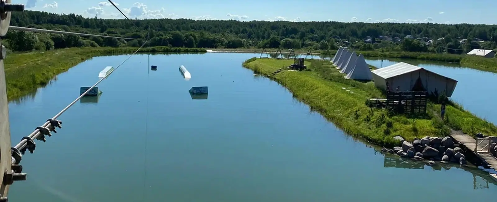 DaWinchi wake park вид сверху