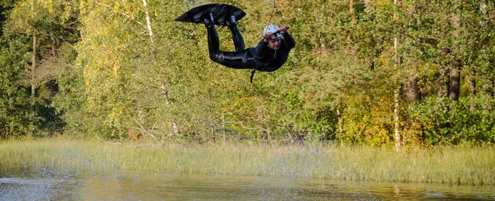 Фото райдера в полёте