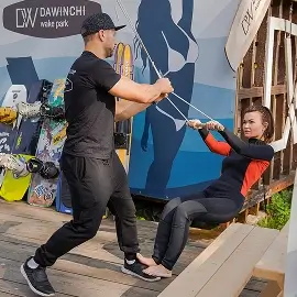 Мужчина на доске